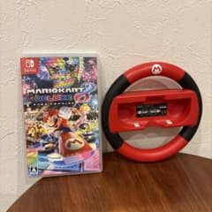 マリオカート8 デラックス + ハンドルセット - メルカリ