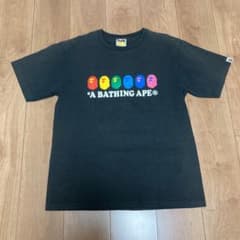 BAPE COLOR APE HEADS Tシャツ NIGO レインボーのサムネイル