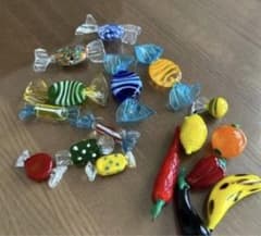 ベネチアングラスの箸置き　ナイフレストのサムネイル