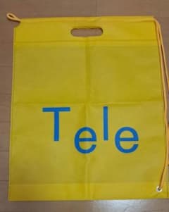 Tele ロゴ入りショッパーバッグ - メルカリ