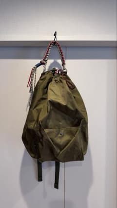 zattu カーキ ナイロン ショルダーバッグ - メルカリ