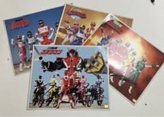 1984年〜1987年の戦隊者サイン色紙セット - メルカリ