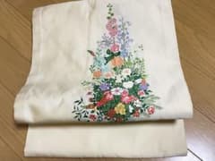 花束、花瓶にはいったお花の名古屋帯のサムネイル