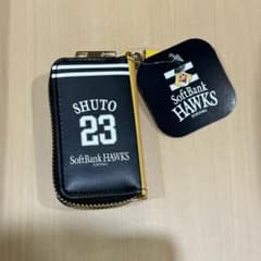 福岡ソフトバンクホークス 周東佑京 キーリング付きコインケースのサムネイル