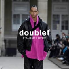 稀少品 doublet MONSTER FLEECE KNIT VEST - メルカリ