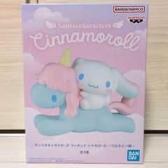 サンリオキャラクターズ フィギュア シナモロール コルネと一緒 - メルカリ