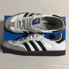 adidas Samba ホワイト/ブラック スニーカーのサムネイル