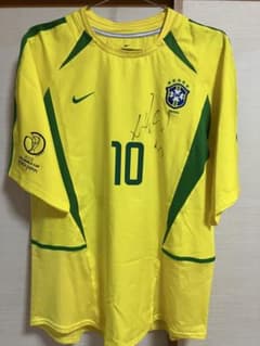 2002 FIFAワールドカップ ブラジル代表 リバウド ホームユニフォーム ブラジル代表 FIFA WORLD CUP 2002 韓国・日本 ホームジャージ