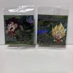 ドラゴンボール シールウエハース 2枚セット 孫悟空　VSレアのサムネイル