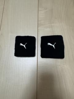 PUMA リストバンド ブラック 2個セットのサムネイル