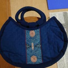 古布藍染め  バックのサムネイル