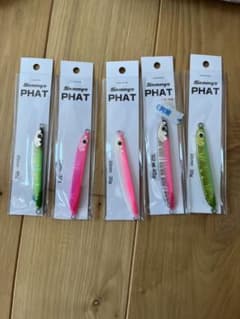 サミーズ　PHAT メタルジグ 4個セット Sammys PHAT メタルジグ 5本セット - メルカリ