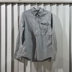 RVCA グレー ボタンダウン シャツ Sのサムネイル