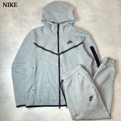 NIKE セットアップ テックフリース L ジョガーパンツ M グレー - メルカリ