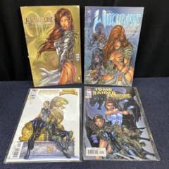 3)V234 ウィッチブレイド 原作 海外コミック トゥームレイダー 4冊