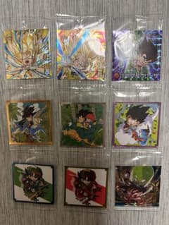 ドラゴンボールウエハース9枚セット - メルカリ
