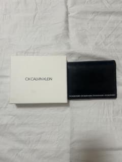 CK CALVIN KLEIN 二つ折り財布 黒のサムネイル