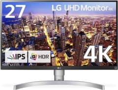 【美品】LG モニター ディスプレイ 27UK650-W 27インチ/4Kのサムネイル