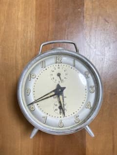 ビンテージ 精工舎 SEIKOSHA 目覚まし時計 蓄光 レトロ 昭和 動作品