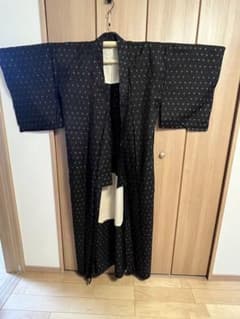着物 紺色 身丈158cmのサムネイル