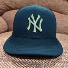 最終値下げ！ニューエラ 59fifty  7 1/2 ヤンキース 人気の黒のサムネイル