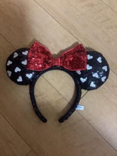東京ディズニーリゾート カチューシャ ハート スパンコールのサムネイル