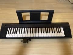 【バジルさま専用】YAMAHA キーボード piaggero ブラックのサムネイル