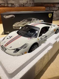 マテルエリート1/18 フェラーリ 458 Italia チャレンジ - メルカリ