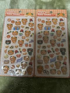 みきゃん PUKU CHURU シール 2シートセットのサムネイル