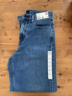 UNIQLO ワイドストレートジーンズ64Blue size28(71㎝)のサムネイル