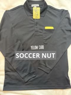 SOCCER NUT ブラック ポロシャツ Mのサムネイル