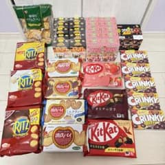 お菓子まとめ売り① チョコあーんぱん＆ブラックサンダー＆クランキー