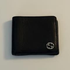 GUCCI 二つ折り財布 ブラック グリーンのサムネイル