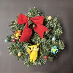 ポケットモンスター クリスマスリース ピカチュウ ヒトカゲ ゼニガメ