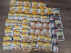 ドライカレー 山菜おこわ 大量セット 非常用食品セット アルファ米