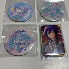 プロセカ　缶バッチ4個セット　初音ミク・KAITOのサムネイル