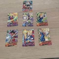 スーパードラゴンボールヒーローズ カード 7枚セットのサムネイル