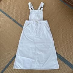 W closet wears Inc. サロペットスカート ホワイトのサムネイル