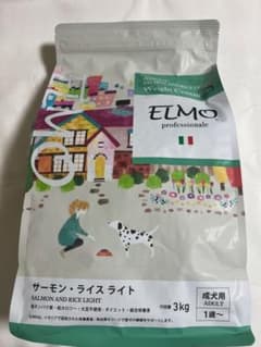 ELMO ドックフード サーモン・ライスライト 3kgのサムネイル
