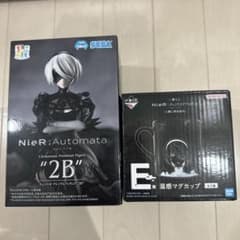 ニーアオートマタ ちょこのせ フィギュア 2B 一番くじ E賞 温感