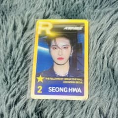 SUPERSTAR ATEEZ ソンファ レンチキュラー トレカ アンコン - メルカリ