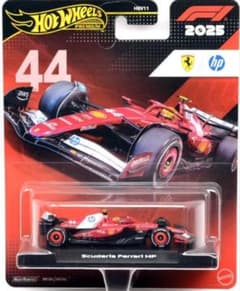ホットウィール プレミアム F1 フェラーリ #44 ハミルトンのサムネイル