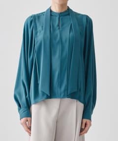 極美品】UNITEDTOKYO 長袖ブラウス 2wey ブルーグリーン - メルカリ