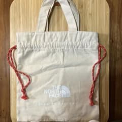 THE NORTH FACE 巾着 トートバッグ 生成りのサムネイル