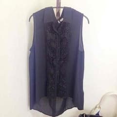 ☆Rin様専用☆【H&M】ブラック/ノースリーブシャツのサムネイル
