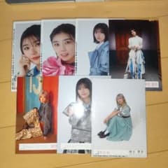 櫻坂46 藤吉夏鈴 生写真 7枚セットのサムネイル