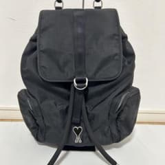 美品 PRADA プラダ バッグパック リュック デイパック 三角ロゴ ポコノ