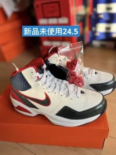 NIKE バスケットボールシューズ 新品未使用 箱付 替え紐あり 24.5cm