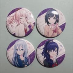 プロセカ 宵崎 奏、朝比奈 まふゆ、東雲 絵名、暁山 瑞希、缶バッジ