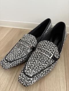 Charles & Keith チャールズアンドキース ツイード ローファーのサムネイル